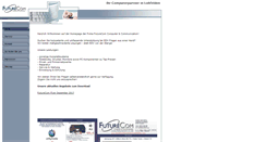 Desktop Screenshot of futurecom-cc.de